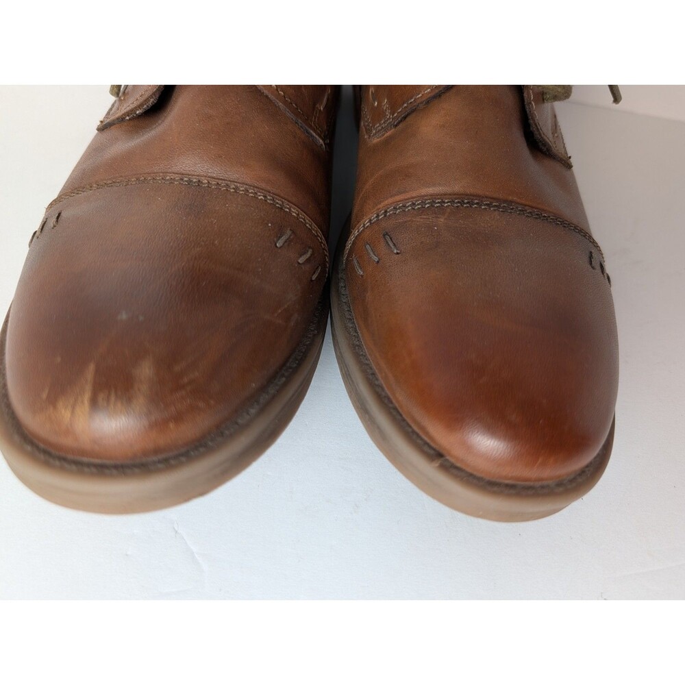 Roan by Bed Stu Deception Womens Boots Brown Leather Lace Side-Zip Size 9 - Picture 10 of 12